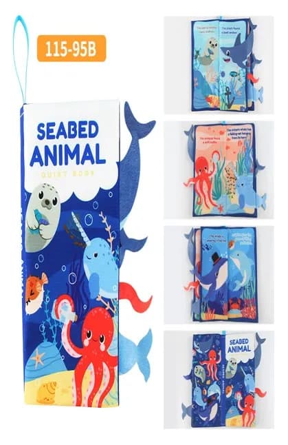 Soft Cloth Book – Sea Animals