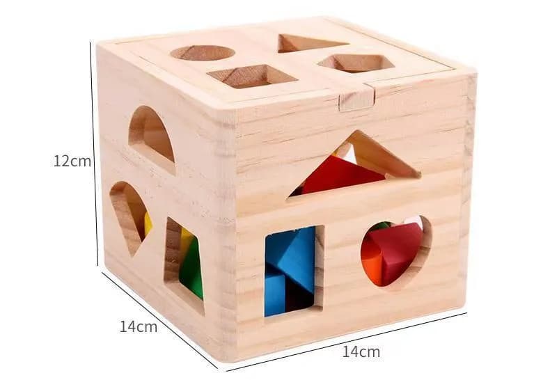 Wooden Multi-Activity Cube