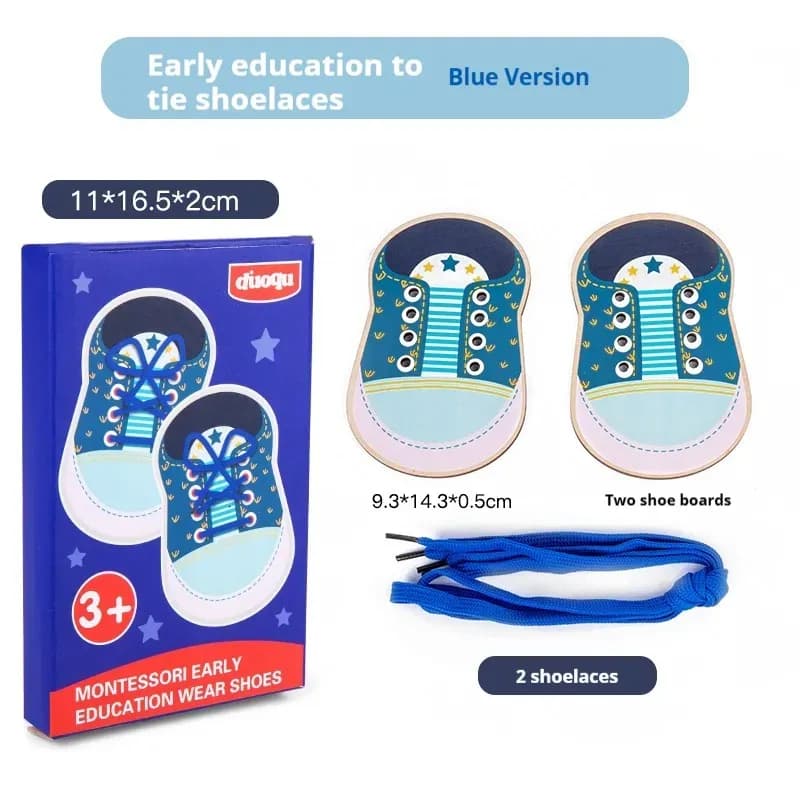 Montessori Lacing Shoe – Learn to Tie